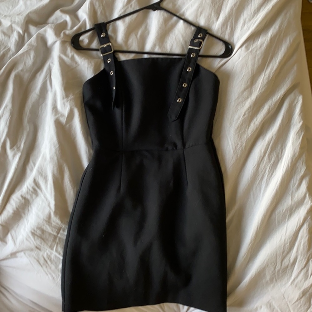 Black dress worn twice